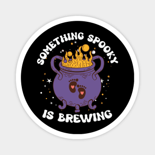 Something Spooky is Brewing Magnet